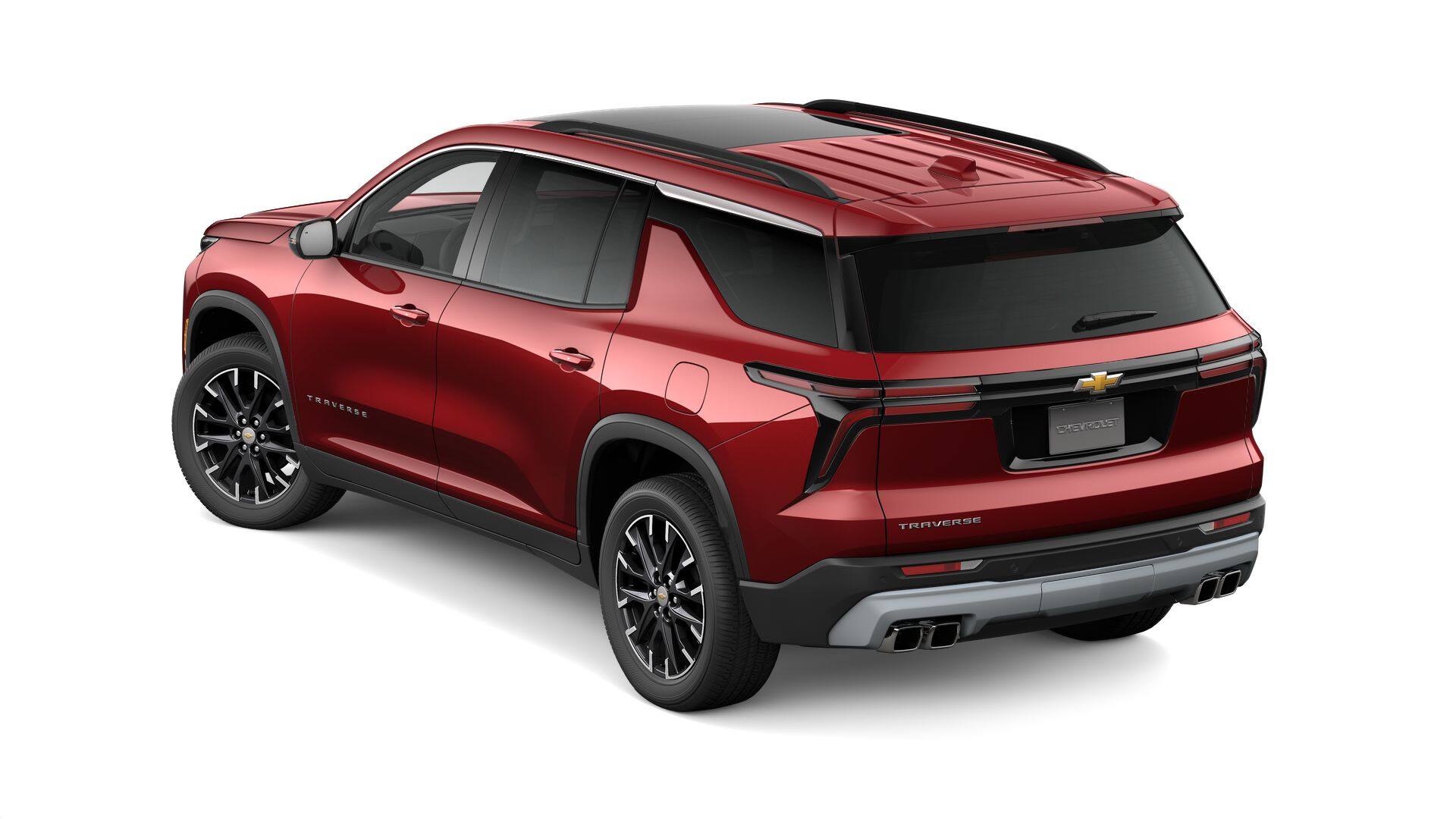 2026 Chevrolet Traverse — rear three-quarter view