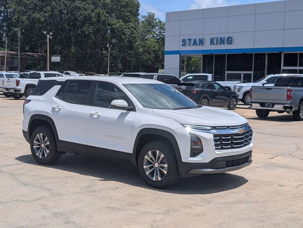 2026 Chevrolet Equinox LT in Summit White — front three-quarter view